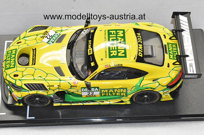 Mercedes Benz AMG GT3 Evo 2024 DTM Lucas AUER Team Winward 1:18