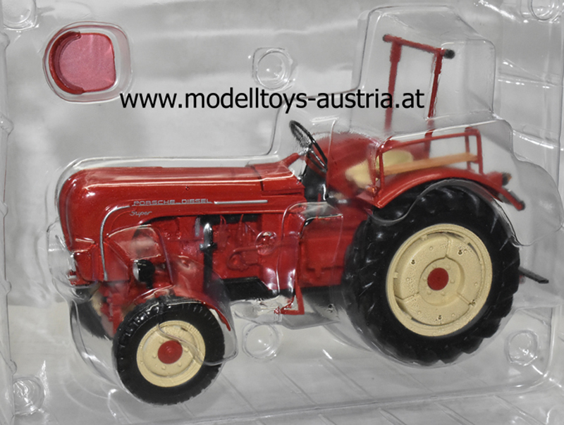 Porsche Super Traktor 1958 rot 1:18