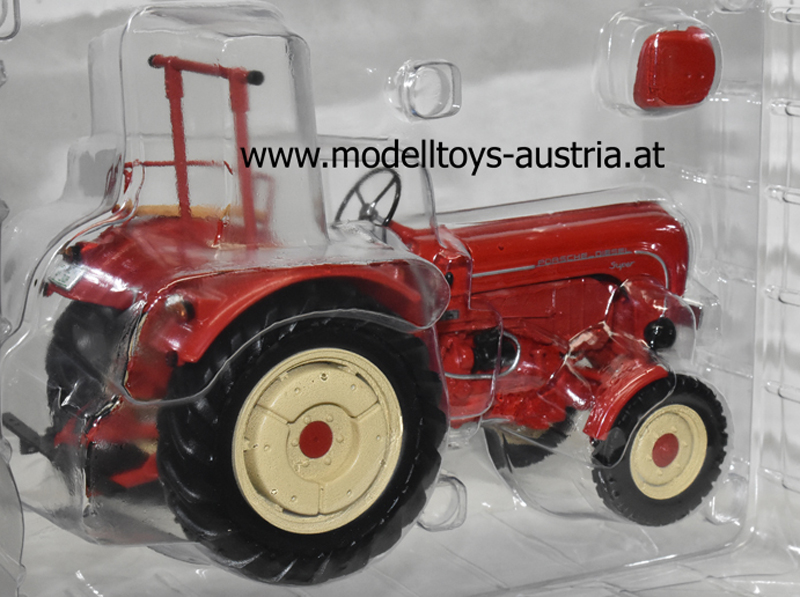 Porsche Super Traktor 1958 rot 1:18