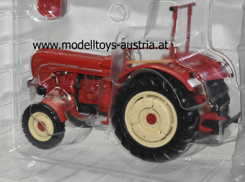 Porsche Super Traktor 1958 rot 1:18