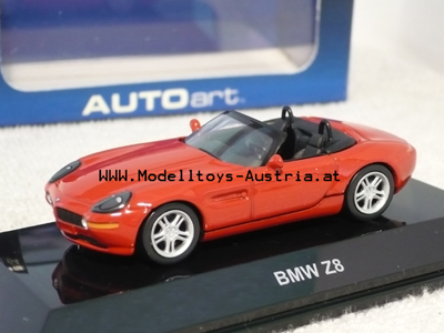 BMW Z8 Cabrio 2001 rot 1:64