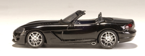 Dodge Viper SRT-10 Cabrio 2003 schwarz 1:43