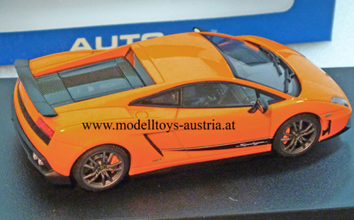 Lamborghini Gallardo LP570-4 SUPERLEGGERA 2010 orange 1:43