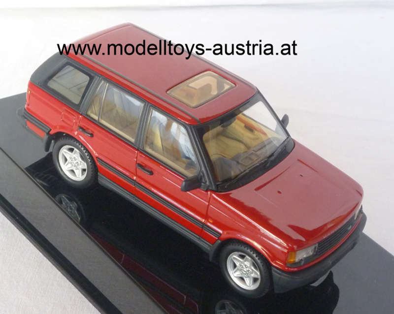 Range Rover 4.6 HSE SUV 1994 - 1998 rot metallik 1:43