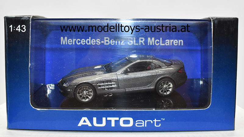 Mercedes Benz SLR McLaren Coupe 2003 - 2009 grau metallik 1:43