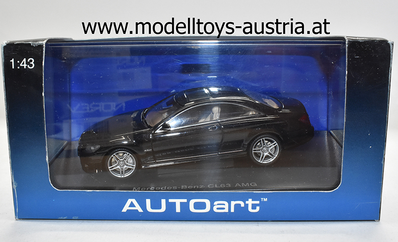 Mercedes Benz AMG CL63 Coupe schwarz 1:43