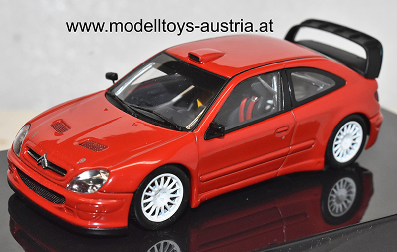 Citroen Xsara WRC 2004 PLAIN BODY Version rot 1:43