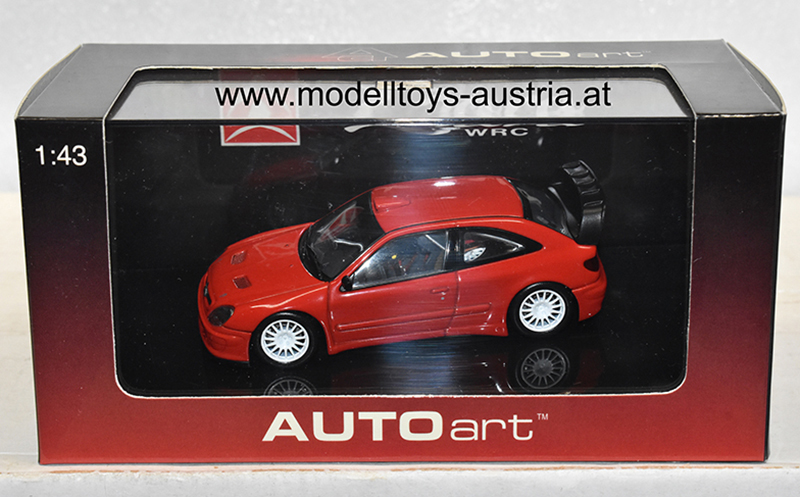 Citroen Xsara WRC 2004 PLAIN BODY Version rot 1:43