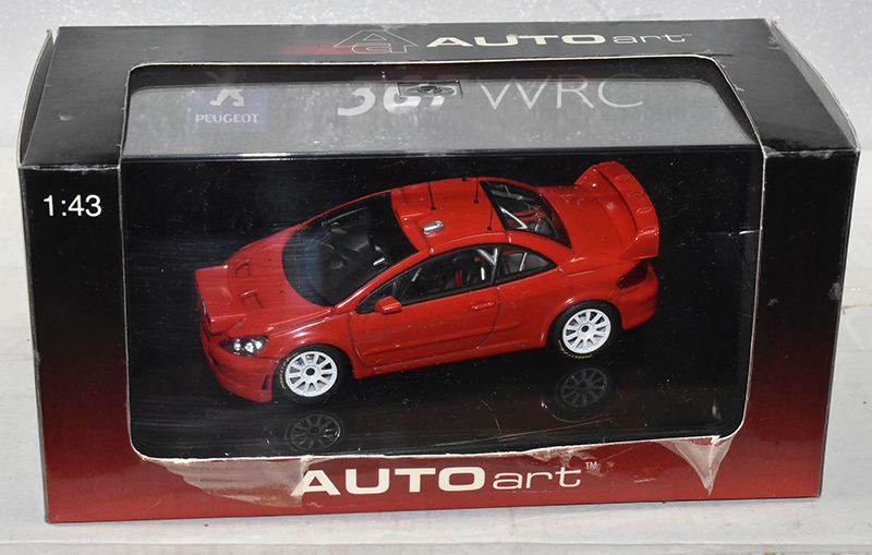 Peugeot 307 WRC 2005 PLAIN BODY Version rot 1:43