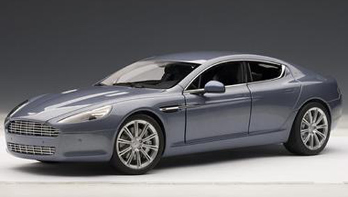 Aston Martin Rapide 2010 blau metallik 1:18