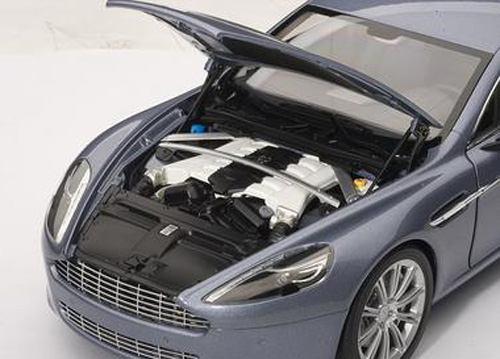 Aston Martin Rapide 2010 blau metallik 1:18