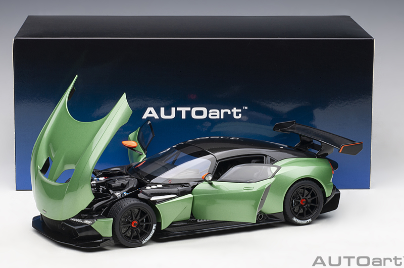 Aston Martin Vulcan 2015 grün metallik 1:18