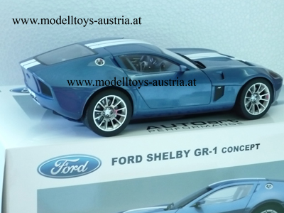 Ford Shelby GR-1 Concept Car 2005 blau metallik 1:18