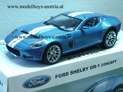 Ford Shelby GR-1 Concept Car 2005 blau metallik 1:18