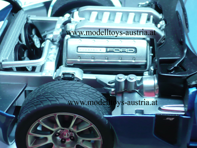 Ford Shelby GR-1 Concept Car 2005 blau metallik 1:18
