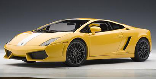 Lamborghini Gallardo LP550-2 2009 Valentino BALBONI gelb 1:18