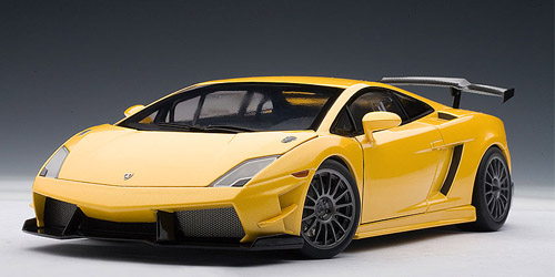 Lamborghini Gallardo LP560-4 Super Trofeo 2009 gelb 1:18