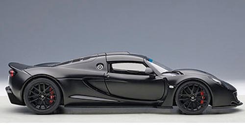 Hennessey Venom GT Spyder 2010 Carbon matt schwarz 1:18