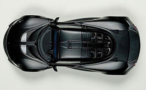 Hennessey Venom GT Spyder 2010 Carbon matt schwarz 1:18
