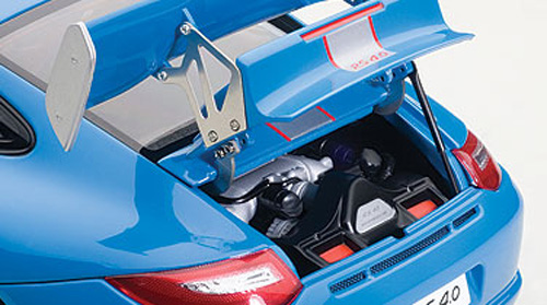 Porsche 911 997 Coupe GT3 RS 4.0 2011 blau 1:18