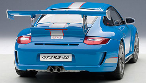 Porsche 911 997 Coupe GT3 RS 4.0 2011 blau 1:18