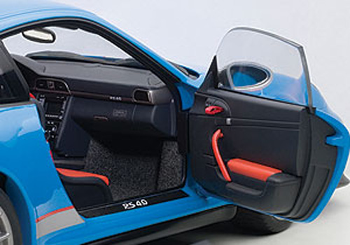 Porsche 911 997 Coupe GT3 RS 4.0 2011 blau 1:18