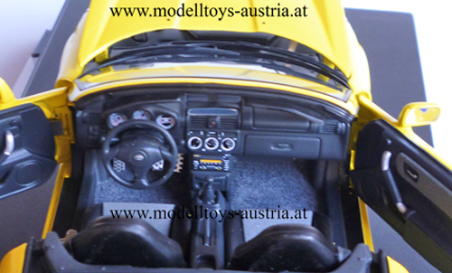 Toyota MR2 MR 2 W3 Spyder Cabrio 2000 gelb 1:18