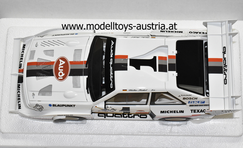 Audi Sport Quattro S1 1987 Sieger Pikes Peak Walter RÖHRL 1:18 AutoArt