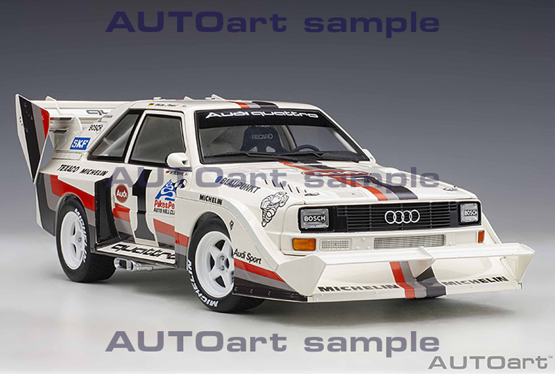 Audi Sport Quattro S1 1987 Sieger Pikes Peak Walter RÖHRL 1:18 AutoArt