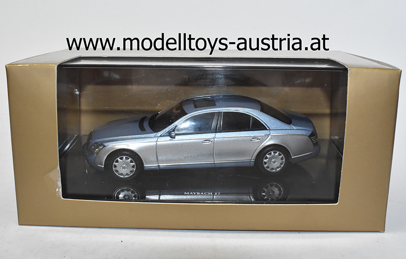 Mercedes Maybach 57 blau / silber 1:43