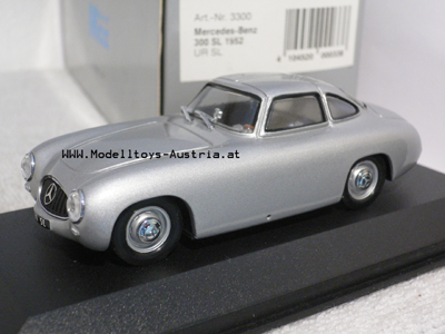 Mercedes Benz 300 SL Coupe GULLWING Flügeltürer 1952 UR-SL 1:43