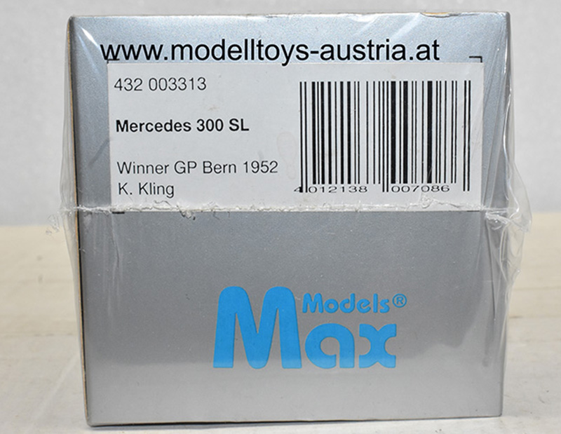 Mercedes Benz 300 SL 1952 Karl KLING Sieger Bern GP 1:43