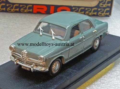 Alfa Romeo Giulietta Berlina 1955 1.Serie blaugrau 1:43