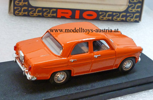 Alfa Romeo Giulietta Berlina 1955 1.Serie orange 1:43