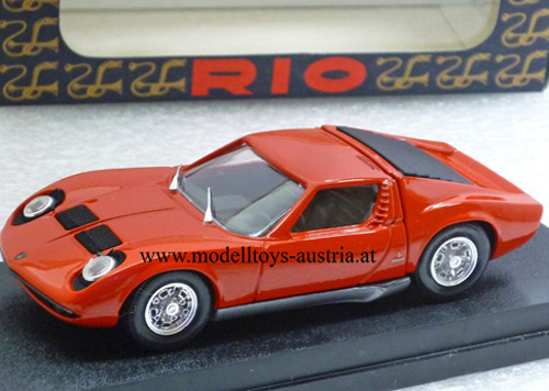 Lamborghini Miura S 1968 rot 1:43