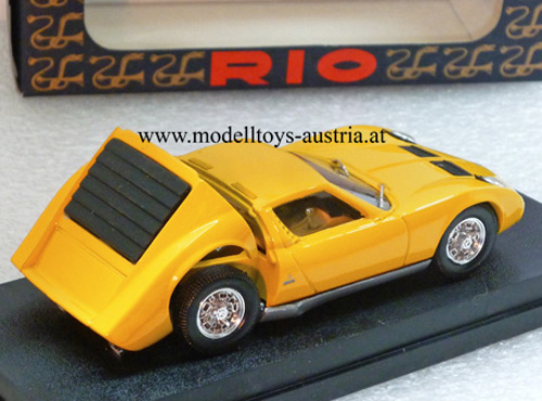 Lamborghini Miura S 1968 gelb 1:43