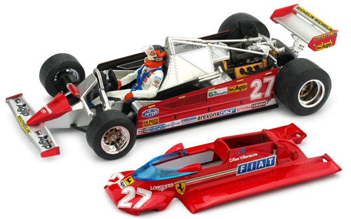 Ferrari 126 CK Turbo Sieger Monaco 1981 Gilles VILLENEUVE 1:43