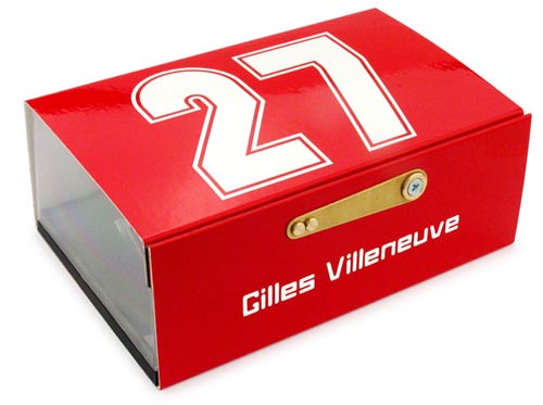 Ferrari 126 CK Turbo Sieger Monaco 1981 Gilles VILLENEUVE 1:43