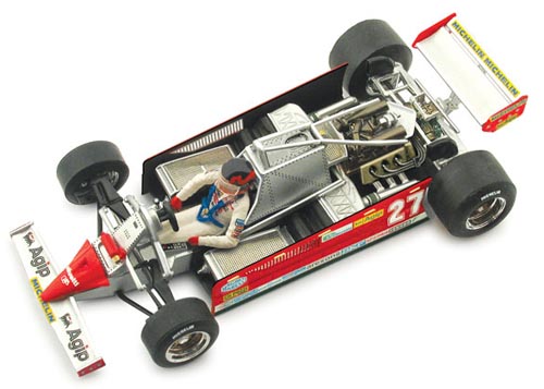 Ferrari 126 CK Turbo Sieger Monaco 1981 Gilles VILLENEUVE 1:43