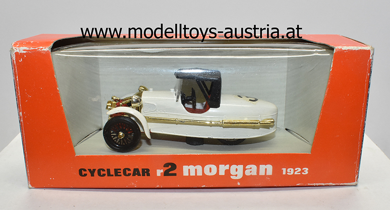 Morgan Cyclecar Dreirad 1923 weiss 1:43