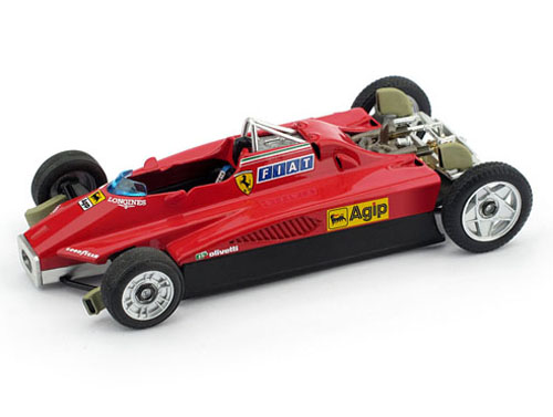 Ferrari 126 C2 Turbo 1982 San Marino GP Gilles VILLENEUVE Muletto T-Car 1:43