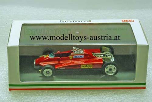 Ferrari 126 C2 Turbo 1982 San Marino GP Gilles VILLENEUVE Muletto T-Car 1:43
