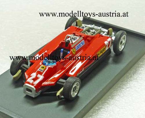 Ferrari 126 C2 Turbo 1982 San Marino GP Gilles VILLENEUVE Transport Version 1:43