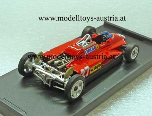 Ferrari 126 C2 Turbo 1982 San Marino GP Gilles VILLENEUVE Transport Version 1:43