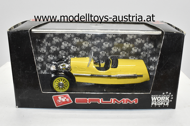 Morgan MX-4 Super Sport Dreirad 1935 gelb 1:43