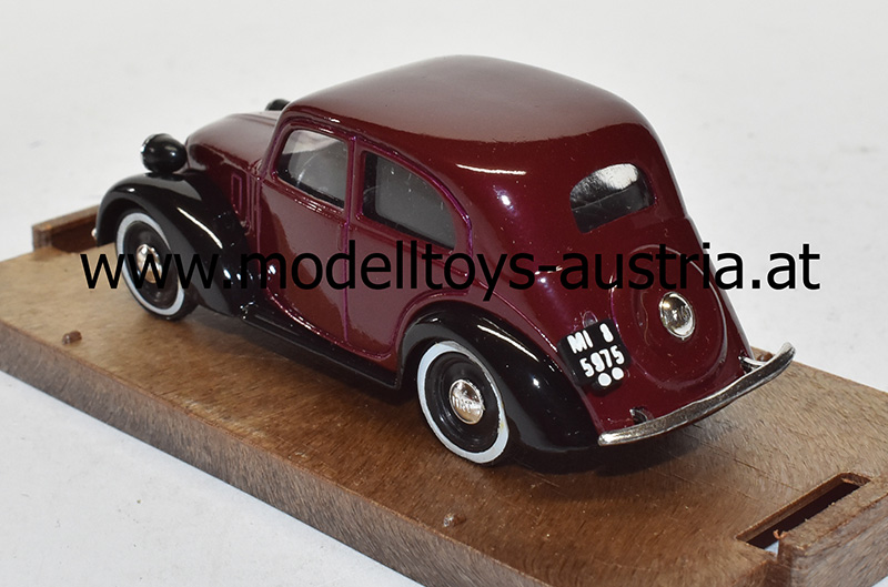 Fiat 1100 508 C Berlina 1937 - 1939 rot / schwarz 1:43