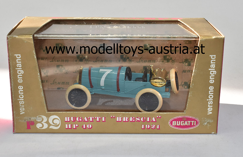 Bugatti Brescia 1921 türkisblau #7 1:43 Version England