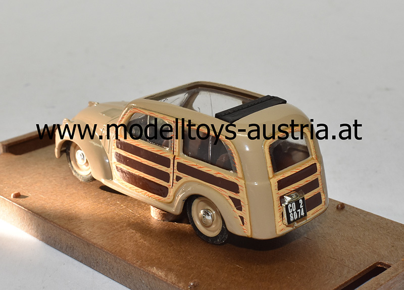 Fiat 500 C Belvedere 1951 - 1955 hellbraun 1:43