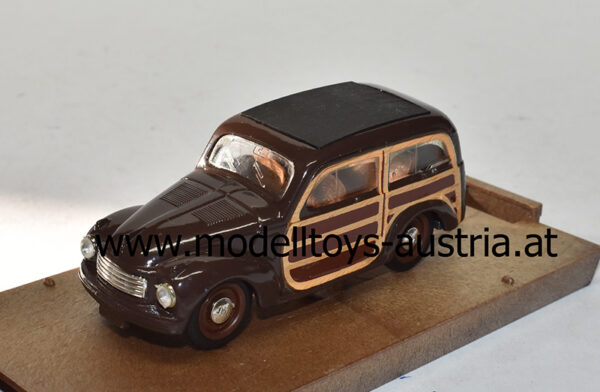 Fiat 500 C Belvedere 1951 - 1955 dunkelbraun 1:43