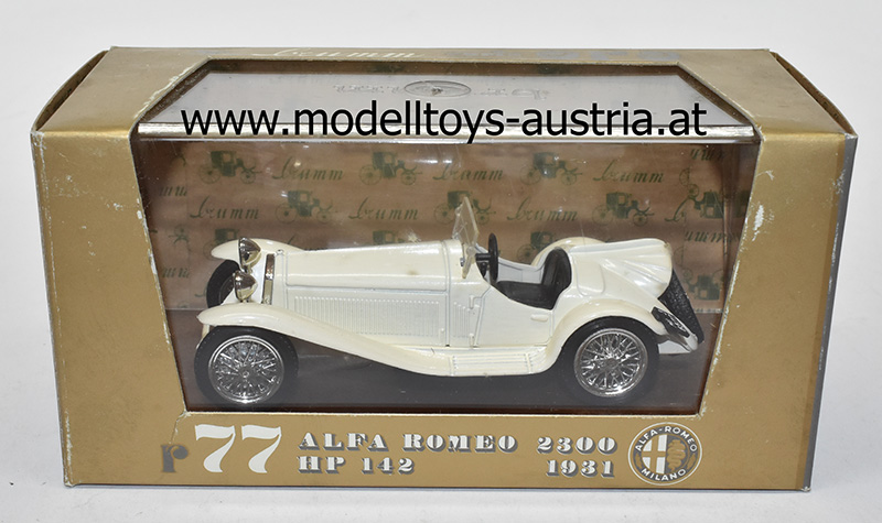 Alfa Romeo 2300 1931 weiss 1:43